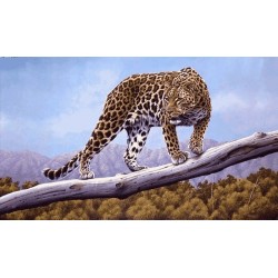 نخ و نقشه تابلو فرش حیوانات کد 4