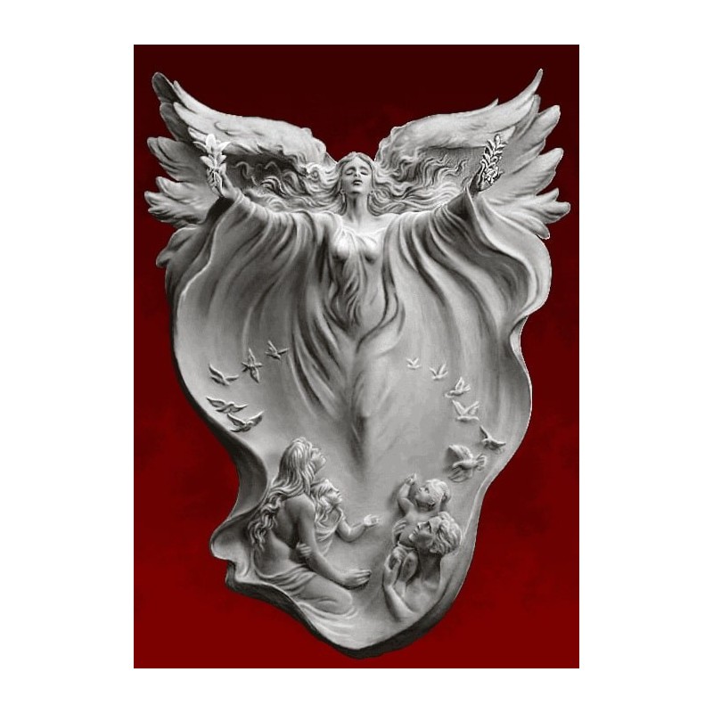 نخ و نقشه تابلو فرش تندیس کد 4