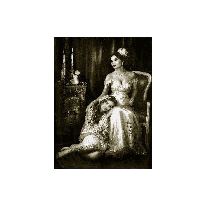 نخ و نقشه تابلو فرش فرانسوی کد 148