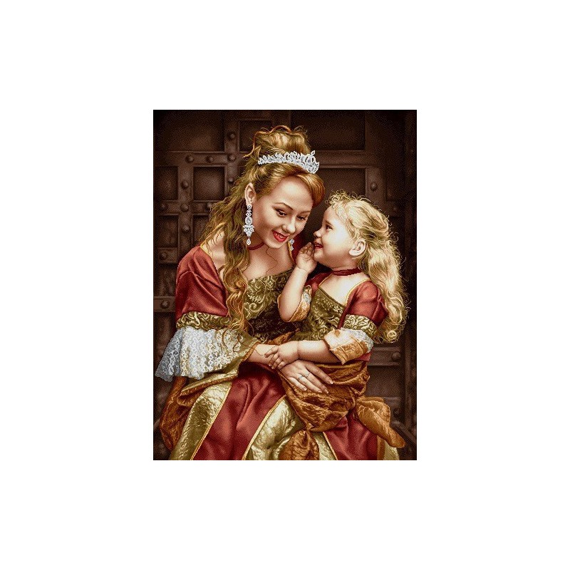 نخ و نقشه تابلو فرش فرانسوی کد 150