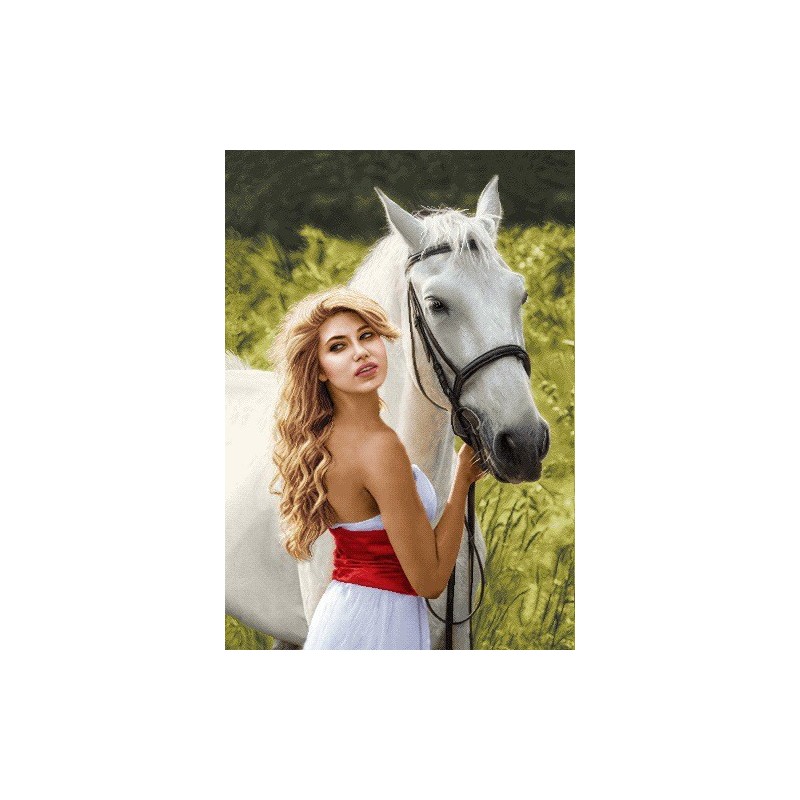 نخ و نقشه تابلو فرش فرانسوی کد 159