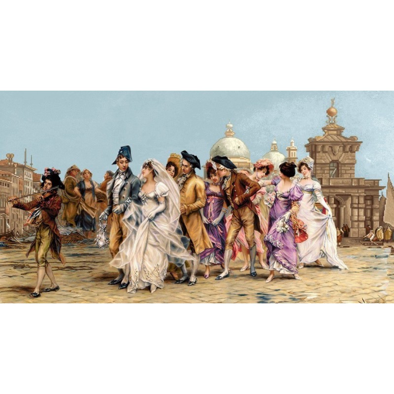 نخ و نقشه تابلو فرش فرانسوی کد 162