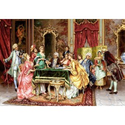 نخ و نقشه تابلو فرش فرانسوی کد 170