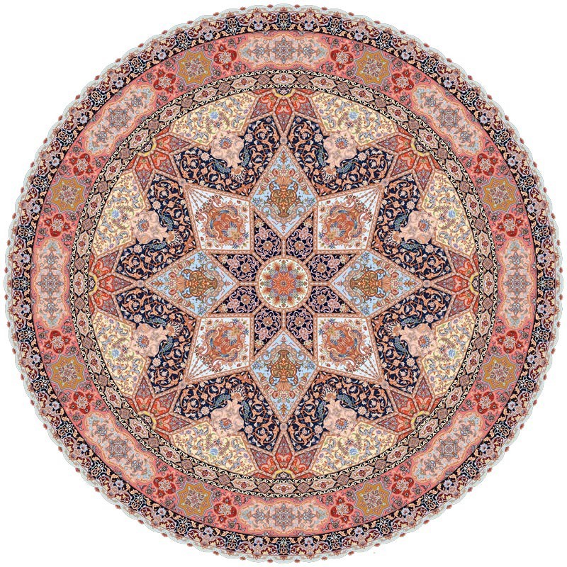 نخ و نقشه فرش کد 92