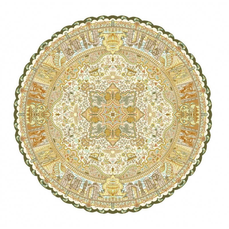 نخ و نقشه فرش کد 97