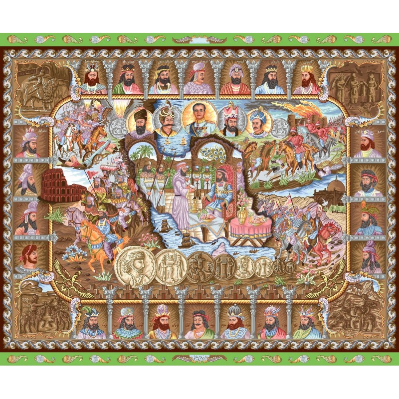 نخ و نقشه فرش کد 101