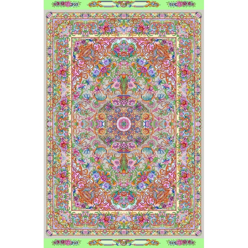 نخ و نقشه فرش کد 105