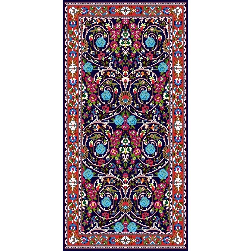 نخ و نقشه فرش کد 108