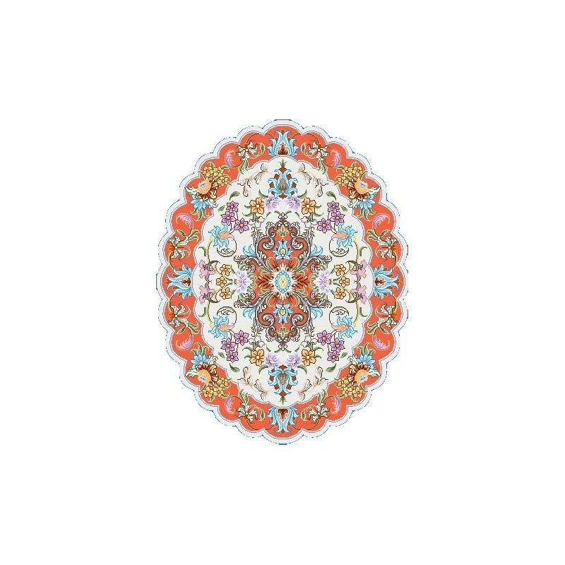 نخ و نقشه فرش کد 100