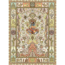 نخ و نقشه فرش کد 114