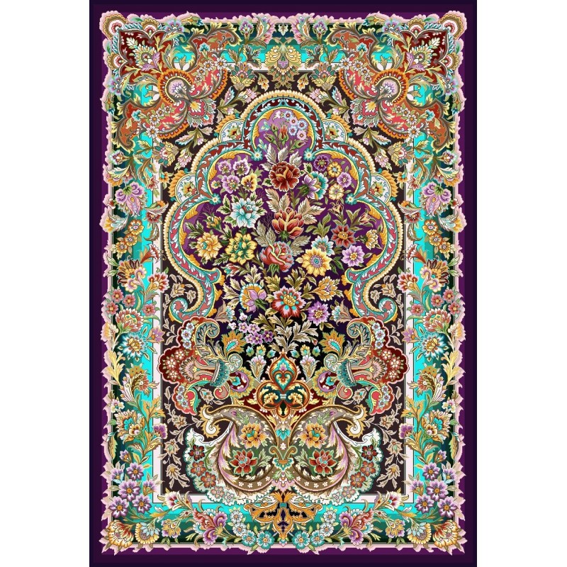 نخ و نقشه فرش کد 115