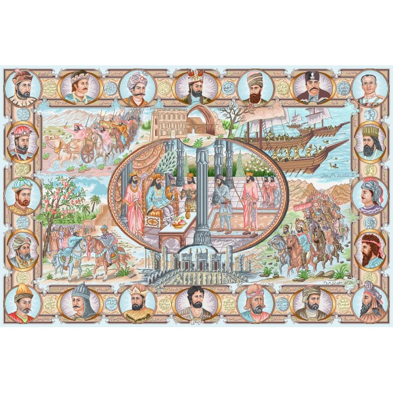 نخ و نقشه فرش کد 117