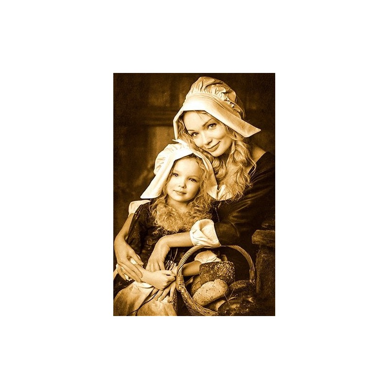 نخ و نقشه تابلو فرش فرانسوی کد 176