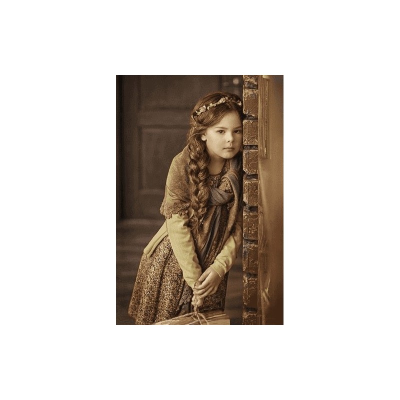 نخ و نقشه تابلو فرش فرانسوی کد 180