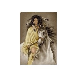 نخ و نقشه آموزشی تابلو فرش کد 20