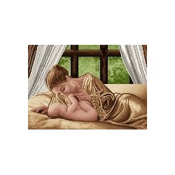 نخ و نقشه آموزشی تابلو فرش کد 22