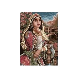 نخ و نقشه آموزشی تابلو فرش کد 29