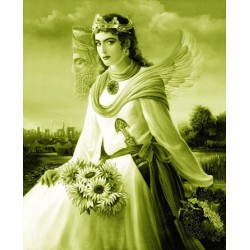 نخ و نقشه تابلو فرش ایرانی کد 76