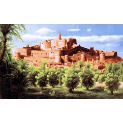 نخ و نقشه تابلو فرش ایرانی کد 95