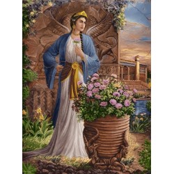 نخ و نقشه تابلو فرش ایرانی کد 98