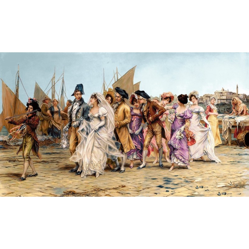 نخ و نقشه تابلو فرش فرانسوی کد 173