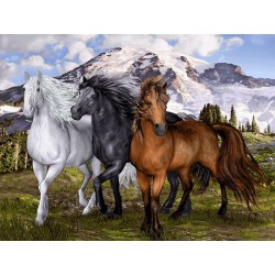 نخ و نقشه تابلو فرش حیوانات کد 36