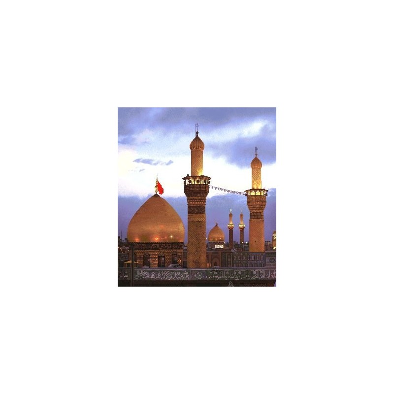 نخ و نقشه تابلو فرش مذهبی کد 146