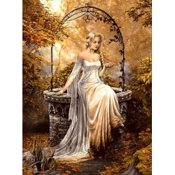 نخ و نقشه تابلو فرش فرانسوی کد 185