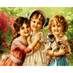 نخ و نقشه تابلو فرش فرانسوی کد 193