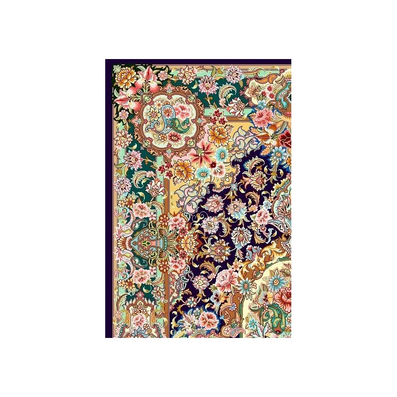 نخ و نقشه فرش کد 1