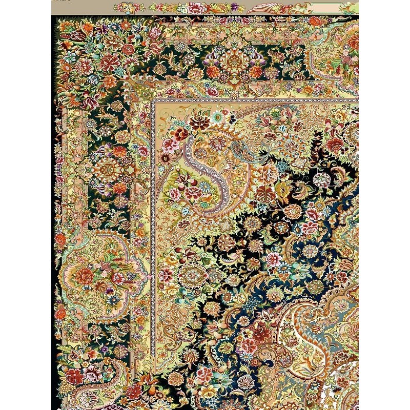 نخ و نقشه فرش کد 3