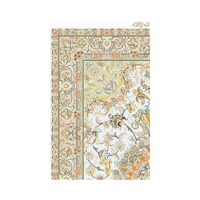 نخ و نقشه فرش کد 19