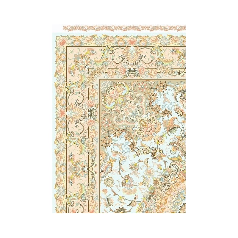 نخ و نقشه فرش کد 20