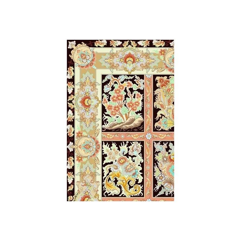 نخ و نقشه فرش کد 36