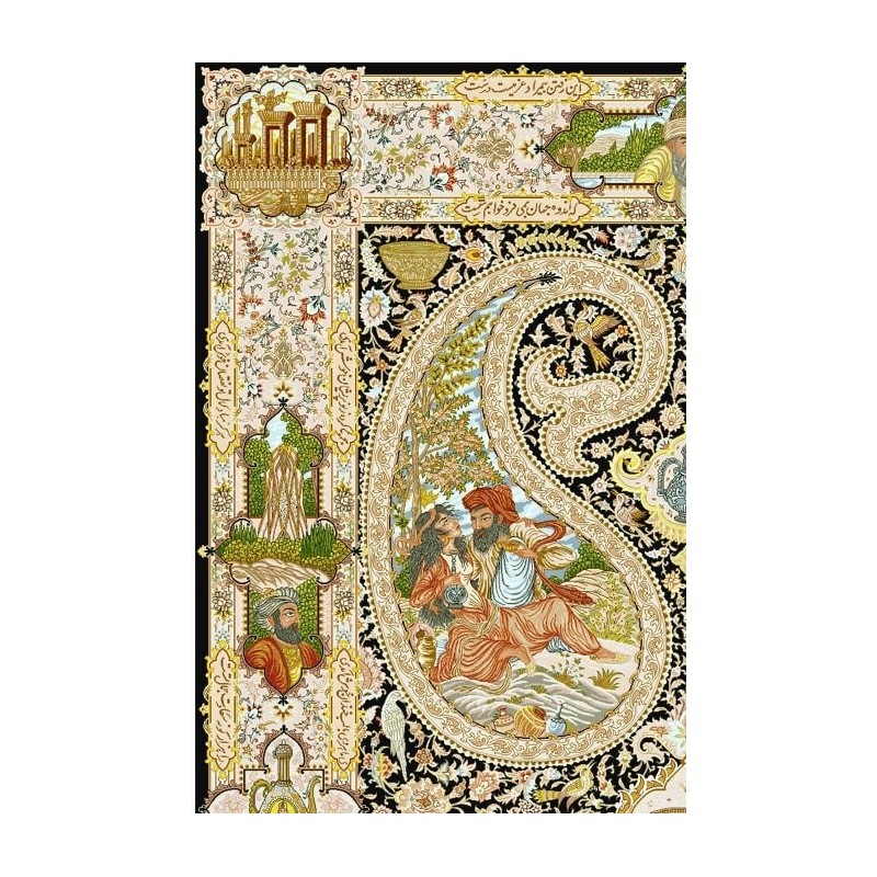 نخ و نقشه فرش کد 40