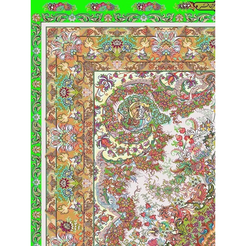 نخ و نقشه فرش کد 44