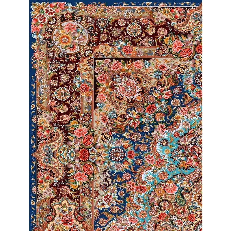 نخ و نقشه فرش کد 47