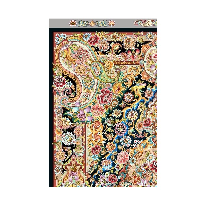 نخ و نقشه فرش کد 55