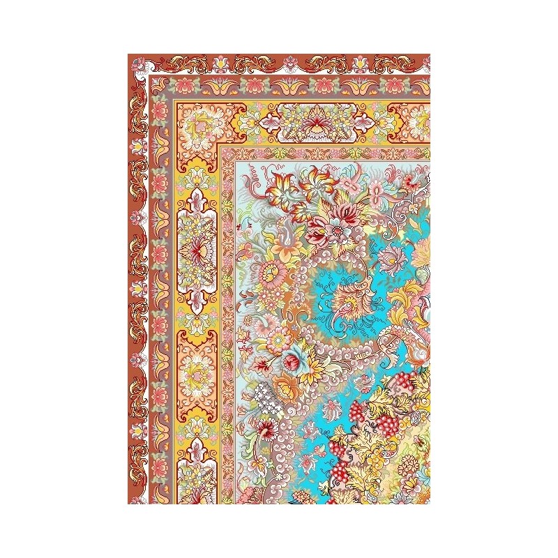 نخ و نقشه فرش کد 60