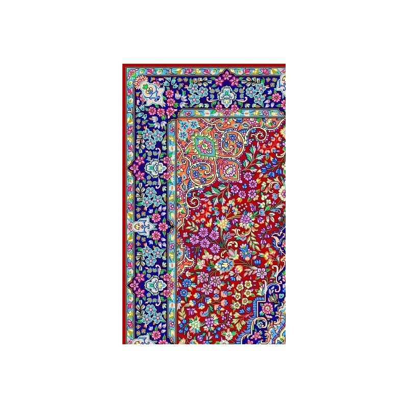 نخ و نقشه فرش کد 80