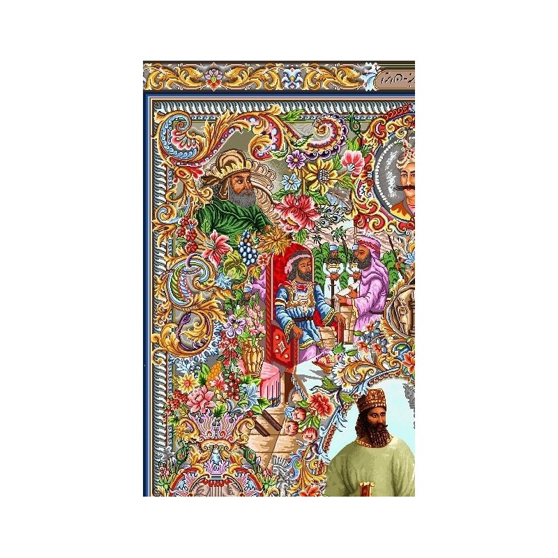 نخ و نقشه فرش کد 86