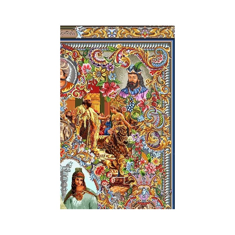 نخ و نقشه فرش کد 86