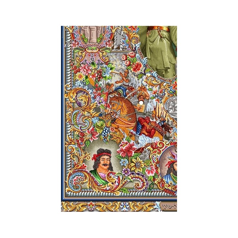 نخ و نقشه فرش کد 86