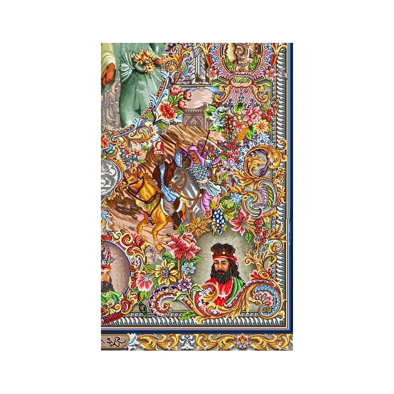 نخ و نقشه فرش کد 86