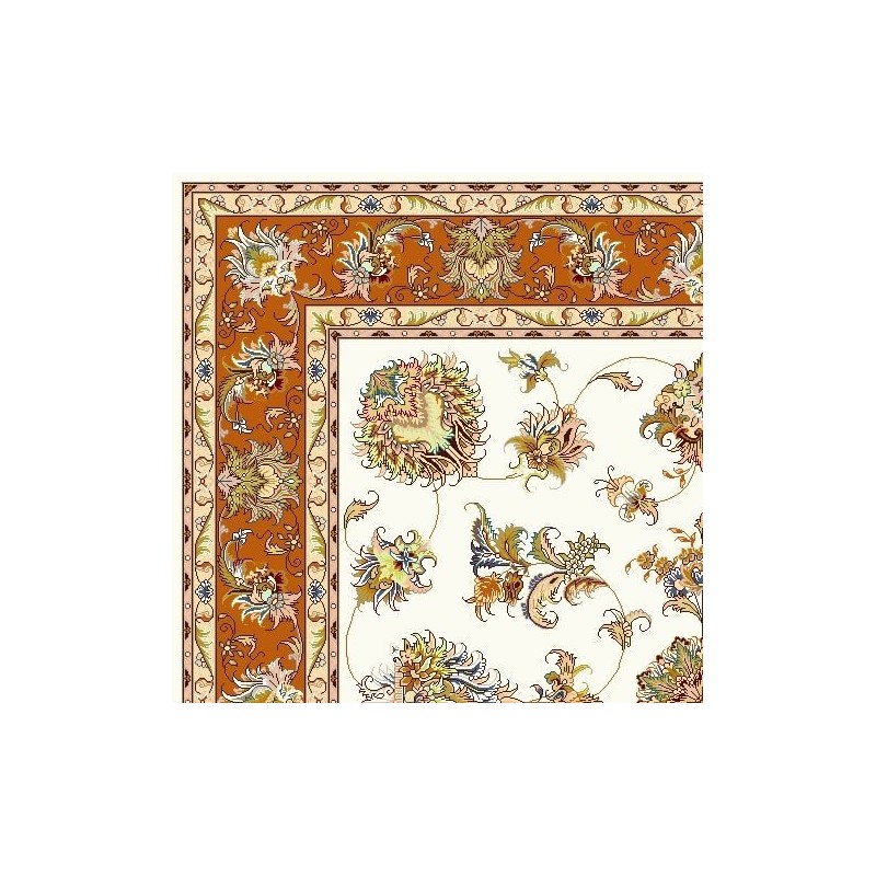 نخ و نقشه فرش کد 90