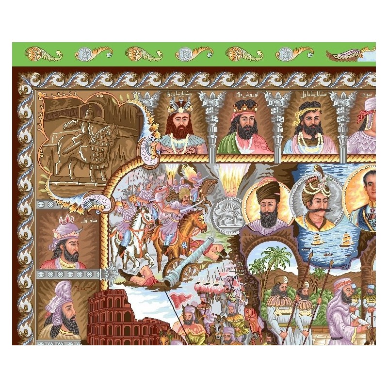 نخ و نقشه فرش کد 101