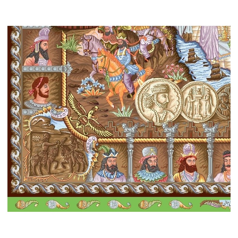 نخ و نقشه فرش کد 101