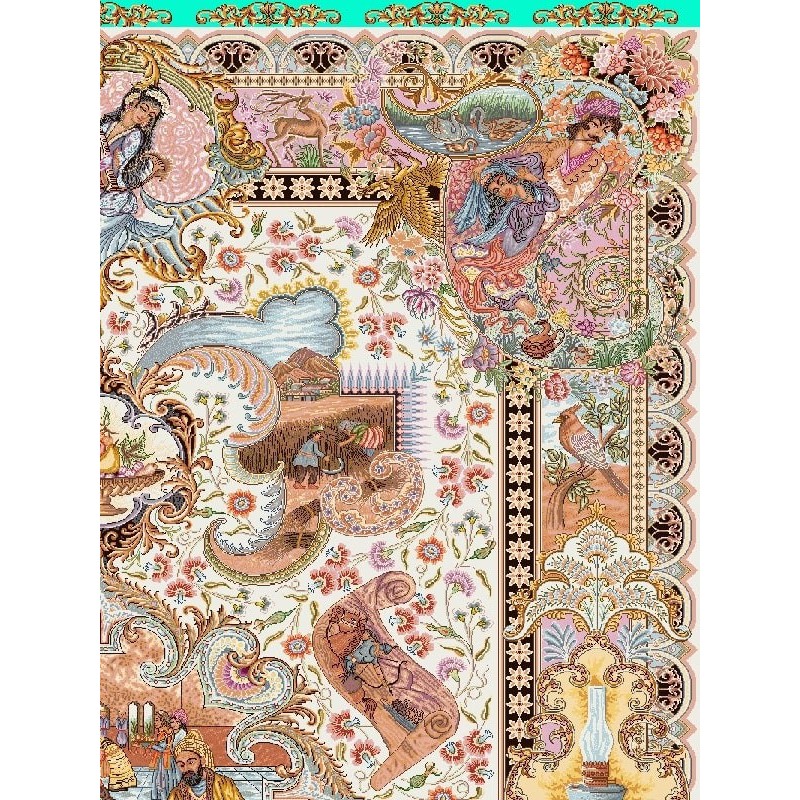 نخ و نقشه فرش کد 116