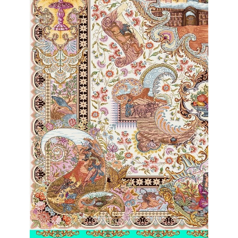 نخ و نقشه فرش کد 116