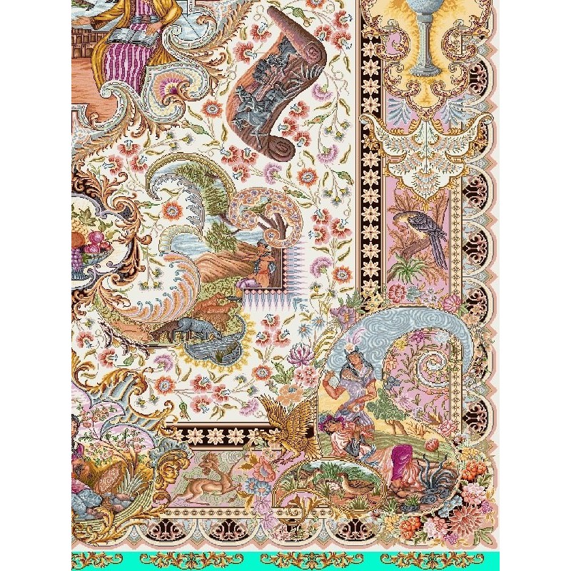 نخ و نقشه فرش کد 116